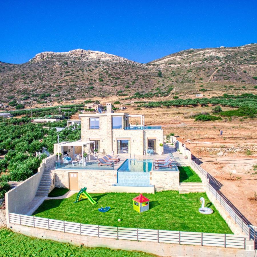 Luxuryvillaschania Kore-Falasarna Beach Exterior foto